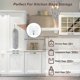 thumbnail image 3 of Plastic Bag Holder, Large Grocery Bags Holder, Wall Mount Garbage Plastic Bag Organizer, Shopping B, 3 of 5