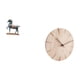 thumbnail image 5 of Escultura elegante con reloj de pared de madera , decoración artística Feng Shui para salas de estar, oficinas y restaurantes., 5 of 8