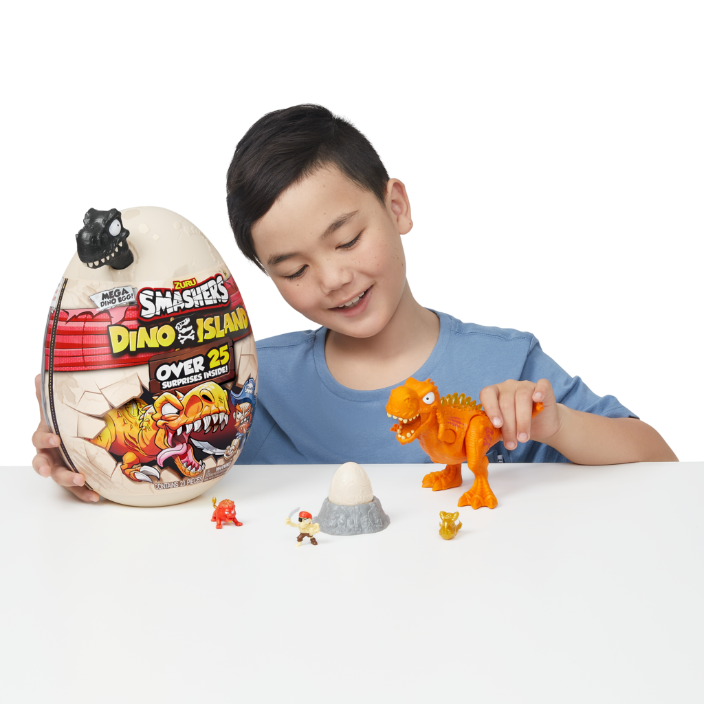 Smashers Dino Island Mega Egg Novelty Toy by ZURU - image 4 of 15