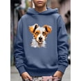 thumbnail image 3 of Mikrdoo Kid Boys Tops Cartoon Puppy Print Stylish Long Sleeve Casual Pullover Hoodies Sweatshirt For New Year Gifts, 3 of 8