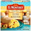 El Monterey® Signature Egg, Cheese & Jalapeño Burritos 18 oz. Box
