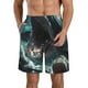 thumbnail image 1 of Fotbe Wave Ocean Animal Shark Trajes de Baño Estampados para Hombre, Shorts de Verano de Secado Rápido, Ropa de Playa, Bañadores-3X-Large, 1 of 6