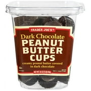 Trader Joe's Dark Chocolate Peanut Butter Cups, 16 Oz