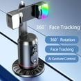 thumbnail image 4 of AimoStand – Built-in AI Camera Smart Auto-Tracking Phone Stand, 360° Rotating Tripod for Photos and Videos, No App Needed, Gesture and Remote Control, for Live Streaming, 4 of 7