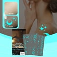 thumbnail image 4 of Pegatinas de Luz Nocturna para Maquillaje de Fiesta y Baile | Resistentes Al Agua y Al Sudor | Efecto de Luz Azul Luminosa | Aptas para El Día y La Noche | Fáciles de Usar | Múltiples Usos | 1 Parche, 4 of 7