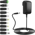 thumbnail image 1 of wonima11 8.4V 1A Power Adapter Li-ion Battery Charger with LED Indicator 2.1x5.5mm Interface Suitable for 7.2V 7.4V 8.4V 2-String Lithium Battery Pack with 10 Interchangeable DC Plug, 1 of 1