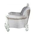 thumbnail image 2 of ACME Versailles Loveseat in Ivory Velvet & Bone White, 2 of 5