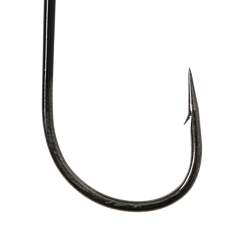 Mustad Ultra Point Max Grip Pin Hook (Black Nickel) - Size: 5/0 4pc