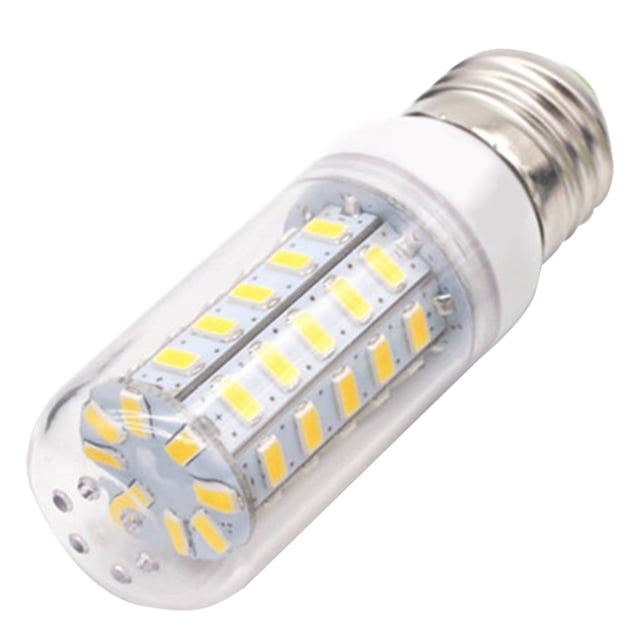 Monstrate Bombilla LED de maíz cubierta transparente portátil iluminación lámpara de noche decoración del hogar E27 6W Iluminación novedosa Blanco cálido E27 Tipo 3 Monstrate HA002054-03B