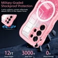 thumbnail image 3 of Casetego for Samsung Galaxy S26 Ultra 5G Case,Magnetic Full Body Shockproof with Built-in Screen Protector + Lens Protector Drop Protective Phone Cover,Pink, 3 of 9