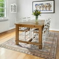 thumbnail image 5 of Balacho Elegant Vintage Boho Distressed Faux Wool Area Rug, 6' x 9', Pink, 5 of 8