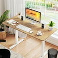thumbnail image 2 of Costway 48" x 24" Whole Piece Table Top with Safe Rounded Corners for Home Office Desk DIY Natural, 2 of 9