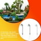 thumbnail image 4 of Inteprter Luces de calle Decoración de iluminación exquisita Mini modelo de farola realista Decoración de paisaje Modelos de lámparas pequeñas Artesanía Gris/Blanco cálido Inteprter HA066609-06, 4 of 6