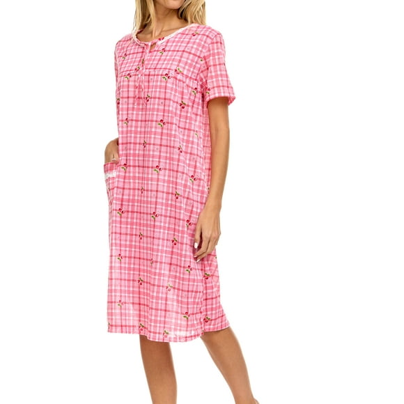 Snap Front Housecoat