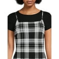 thumbnail image 4 of No Boundaries Juniors Bodycon Dress and Tee Set, 2-Piece, Sizes XS-3XL, 4 of 5