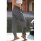thumbnail image 5 of Pantalones Jogger de Satén PRETTYGARDEN Mujer Cintura Alta Gris Talle Medio, 5 of 9