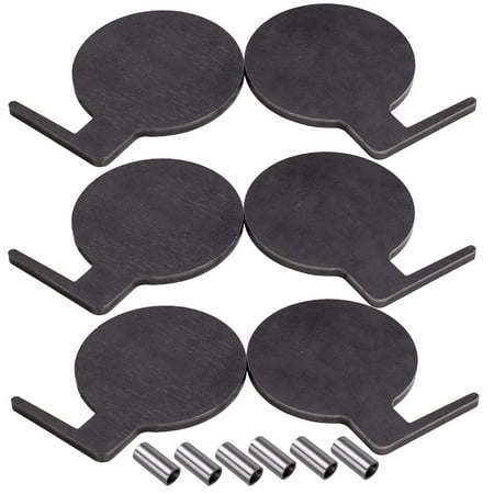 Maxpeedingrods Q235 Steel Target Dueling Tree DIY Kit (6) 6 X 3/8 Paddles Pivot Tubes