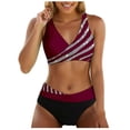 thumbnail image 1 of MKLEKYY Trajes De Baño Mujer Completo Women'S High Waisted Two Set Swimsuit, 1 of 6