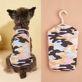 thumbnail image 3 of Guiexla Pet Vest Round Neck Sleeveless Camouflage Pet Shirt Soft Comfortable Breathable Dog Vest Pet Supplies, 3 of 8