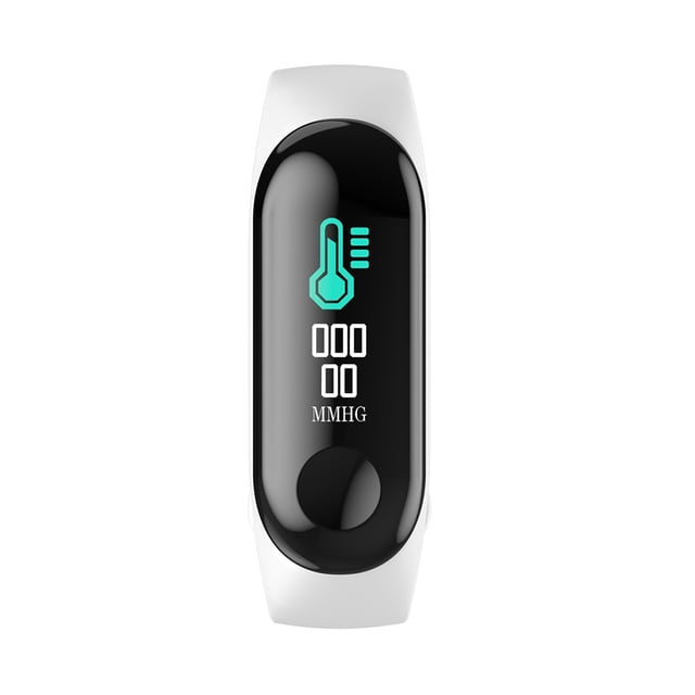 Bluetooth 4.0 IP68 Impermeable Frecuencia cardíaca Oxígeno en sangre Pulsera de fitness Pantalla táctil Pulsera deportiva Inevent DZ6263-04