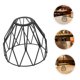 thumbnail image 4 of unbranded 2Ud Protector De Bombilla De Hierro Negro Para Colgante Con Elegante Y Seguro, 4 of 7