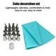 thumbnail image 5 of Cateissary 18 unids/set boquilla para pasteles boquilla para hornear de acero inoxidable DIY cocina galletas glaseado herramienta para manga pastelera con Herramientas y accesorios para hornear Azul Cateissary HA003821-01, 5 of 6