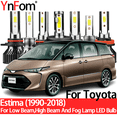 thumbnail image 2 of YnFom - Kit de bombillas LED especiales para faros delanteros de Toyota Estima 1990-2018 para luces bajas, luces altas, luces antiniebla, accesorios para automóviles, 2 of 5