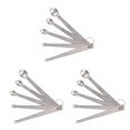 thumbnail image 1 of jesticaly Pack of 5 Measuring Spoon Stainless Steel Cook Spoons Ingredients Seasoning Measure Tools Accessory Restaurant Silver 5pcs,Rounded head 3Set, 1 of 6
