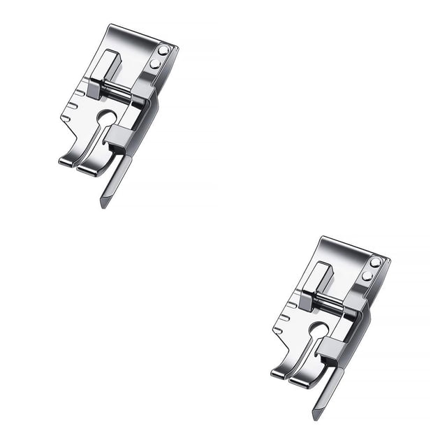 Billuyoard 1/4-inch Sewing Machine Quilt Presser Accessory Embroidery Replacing Parts Buckle Foot for Professional Tailor plata 3.5 cm 2piezas