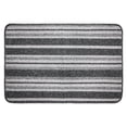 thumbnail image 1 of 2x5' Linden Grey Tufted Stripe Floor Runner, 1 of 4