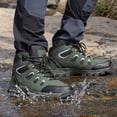 thumbnail image 5 of Toome Women & Man Waterproof Hiking Boots Lightweight Non- Comfortable Outdoor Trekking Shoes for Hiking Camping Walking, 5 of 7