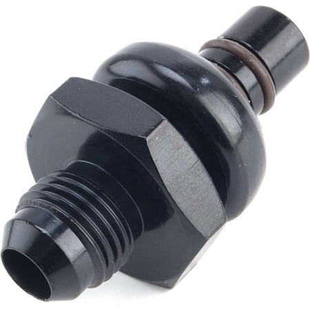 JEGS 103111 Fuel Injection Fitting Ford 5.0L -6AN x 0.435 Spring Clip Rail Retur