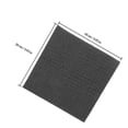 thumbnail image 2 of ETHZZLE 2Pcs Outdoor Graphite Carbon Felt Welding Blanket for Thermal Protection, 2 of 8