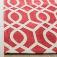 thumbnail image 3 of SAFAVIEH Cedar Brook Dubhan Geometric Cotton Area Rug, Coral/Ivory, 6' x 9', 3 of 8