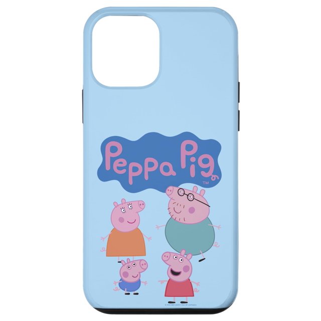 Funda protectora para iPhone 12 mini de Peppa Pig
