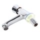 thumbnail image 2 of Grifo para lavabo de baño con temporizador de ahorro de agua y cierre automático cromado para cocina pública, grifo para lavabo con rosca hembra G1/2, 2 of 15