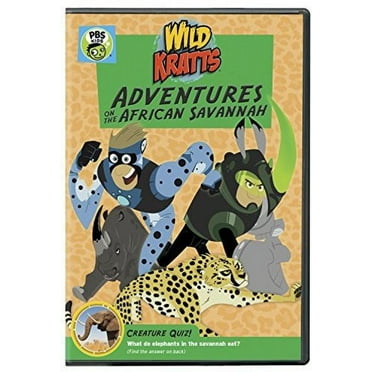 Wild Kratts: Adventures On The African Savannah (DVD), PBS (Direct), Kids & Family