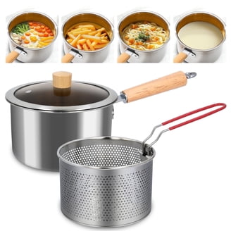 Farberware 2QT Stainless Steel Deep Fryer with Detachable Basket