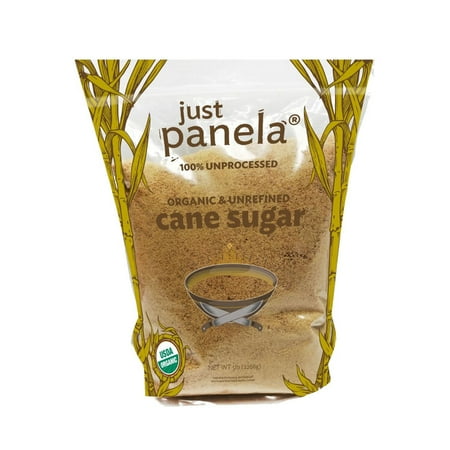 just panela unrefined and organic artisanal cane sugar - 5 lb bulk bag
