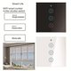 thumbnail image 5 of Tuya Smart Life - Interruptor de cortina con mando a distancia, enchufe europeo, color negro, 5 of 5