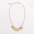 thumbnail image 3 of DEMDACO Pétales Perle de Ton Or Perlé Taille Unique Femmes Collier de Mode en Alliage de Zinc, 3 of 3
