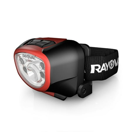 Rayovac Workhorse Pro 3AAA LED Spot-To-Flood Headlight / Flashlight + 30%