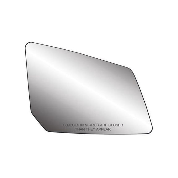 80223 - Fit System Passenger Side Non-heated Mirror Glass w/ backing plate, Chevrolet Traverse 09-15, GMC Acadia 07-17, Saturn Outlook 07-10 (w/ o Blind Spot, w/ o auto dimming)