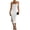 White, variant on Qiopertar Women's Square Neck Spaghetti Strap Ruched Bodycon Midi Dress Cocktail Party Night Out Elegant Slit Sleeveless Fitted Solid Color, Wine S