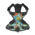 thumbnail image 4 of Bingfone Retro Seamless Flying Butterflies No Pull Dog Vest Harness For Small Medium Large Dogs Strap For Puppy Walking,Training,Dog Harness-Large, 4 of 9