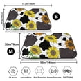 thumbnail image 3 of Uemuo Sunflowers Country Pattern Accordion Car Windshield Sun Shade, Foldable Reflective Sun Visor for Car, Reflector Windshield Sunshade-Small, 3 of 7