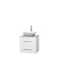 thumbnail image 2 of Wyndham Collection WCVW00924SWHCMOVM24 24" Wall Mounted / Floating Vanity Set, 2 of 7