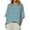 #10 Sky Blue 【One to Wear, One to Wash, One to Spare.】, variant on Women's Casual Long Sleeve Round Neck Top Shirts Blouses Solid Color Loose Fit Soft Basic Tee for Business Office Work Vacation Travel Daily Wear Fashion Essential Gift for Women