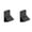 Black, variant on 2 Pcs Anti- Shower Foot Rest for Shaving Legs, No Drill Wall Mounted Triangular Foot Pedal, Bathroom Step Stand with Suction Cup for Adults Women, Bathroom Accessories, Black