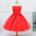 thumbnail image 3 of Uccdo Kids Girls Formal Dresses Flower Girl Sequin Tulle Party Prom Ball Gown Dress 1-10T, 3 of 5